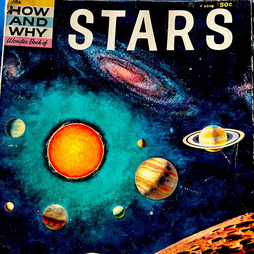 The How and Why Wonder Book of Stars, 1960, good cond